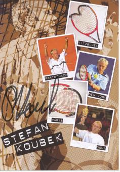 Stefan Koubek  Österreich  Tennis Autogrammkarte original signiert 
