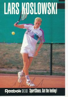 Lars Koslowski  Tennis Autogrammkarte original signiert 