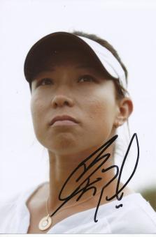Zheng Jie  China   Tennis Autogramm Foto original signiert 