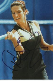 Silvija Talaja  Kroatien  Tennis Autogramm Foto original signiert 