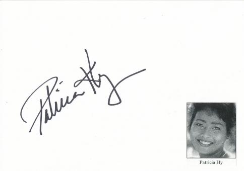 Patricia Hy  Kanada  Tennis  Blankokarte original signiert 