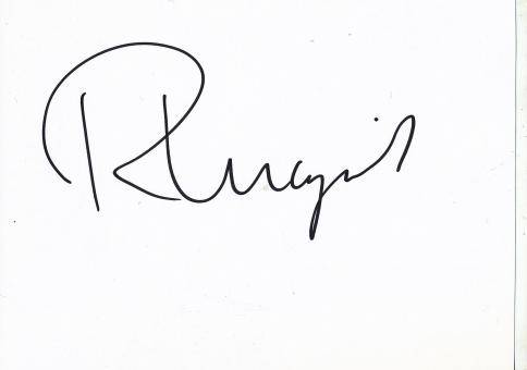 Richard Krajicek  Holland   Tennis  Blankokarte original signiert 