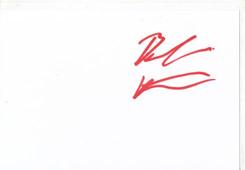 Krisztian Beski  Turnen Autogramm Karte original signiert 