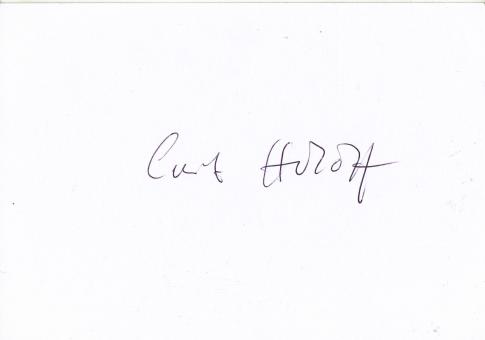 Curt Hohoff † 2010  Schriftsteller  Literatur Karte original signiert 