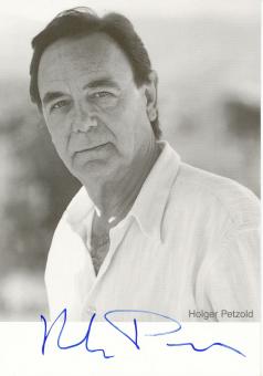 Holger Petzold   Film &  TV Autogrammkarte original signiert 