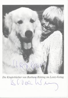 Barbara Rütting  † 2020  Film &  TV Autogrammkarte original signiert 