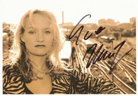Eva Herzig  Film  &  TV Autogrammkarte original signiert 