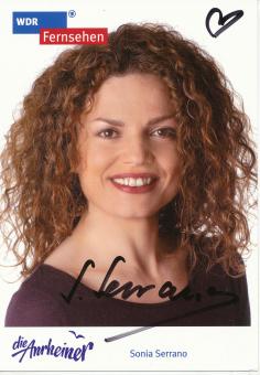Sonia Serrano  Die Anrheiner  TV  Serien Autogrammkarte original signiert 