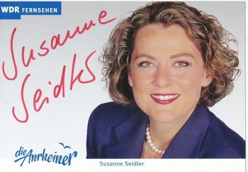 Susanne Seidler  Die Anrheiner  TV  Serien Autogrammkarte original signiert 
