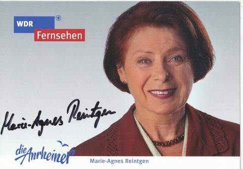 Marie Agnes Reintgen   Die Anrheiner  TV  Serien Autogrammkarte original signiert 