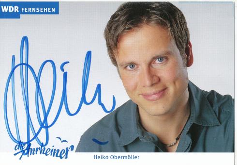 Heiko Obermöller   Die Anrheiner  TV  Serien Autogrammkarte original signiert 
