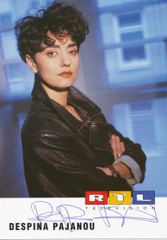 Despina Pajanou   RTL   TV Sender Autogrammkarte original signiert 