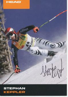 Stephan Keppler  Ski Alpin  Autogrammkarte original signiert 