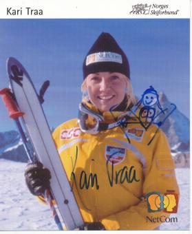 Kari Traa  Norwegen  Freestyle  Ski Alpin Autogrammkarte original signiert 