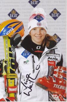 Tina Weirather  Lichtenstein    Ski Alpin Autogramm Foto original signiert 