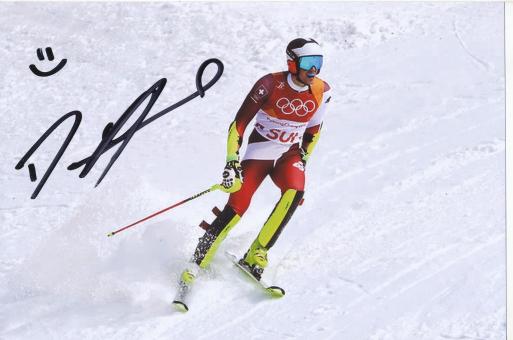 Daniele Yule  Schweiz   Ski Alpin Autogramm Foto original signiert 