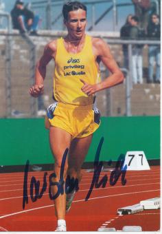 Carsten Eich  Leichtathletik  Autogrammkarte original signiert 