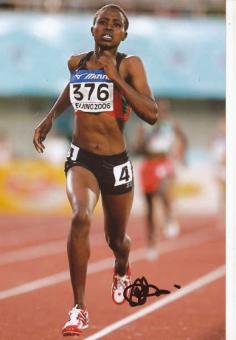 Irene Jelagat  Kenia  Leichtathletik  Autogramm Foto original signiert 