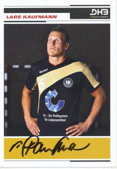 Lars Kaufmann  DHB  Handball Autogrammkarte original signiert 