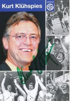 Kurt Klühspies  Handball Autogrammkarte original signiert 