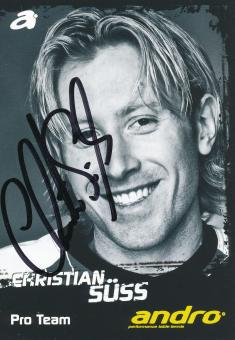 Christian Süß  Tischtennis  Autogrammkarte  original signiert 