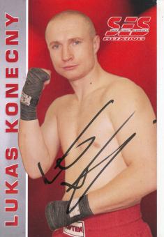 Lukas Konecny    Boxen  Autogrammkarte  original signiert 