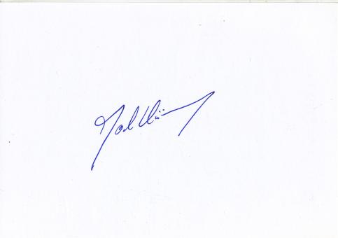 Jochen Schümann  Segeln  Autogramm Karte  original signiert 