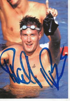 Ralf Braun  Schwimmen Autogrammkarte original signiert 