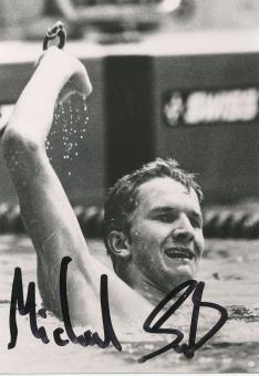 Michael Groß  Schwimmen Autogramm Foto original signiert 