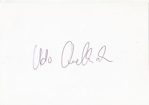 Udo Quellmalz  Judo  Autogramm Karte  original signiert 
