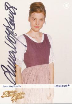 Anna Voy Kunith   Braut wider Willen   ARD  TV Serien Autogrammkarte original signiert 