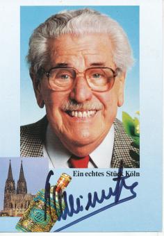 Willy Millowitsch  † 1999  Film & TV  Autogrammkarte  original signiert 