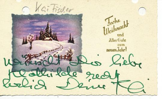 Kai Fischer  Film & TV  Karte original signiert 