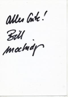 Bill Mockridge  Film &  TV  Karte original signiert 