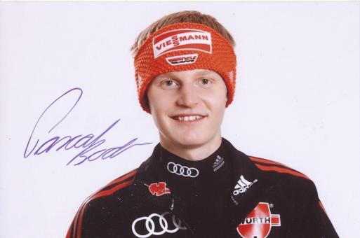 Pascal Bodmer  Skispringen  Autogramm Foto original signiert 