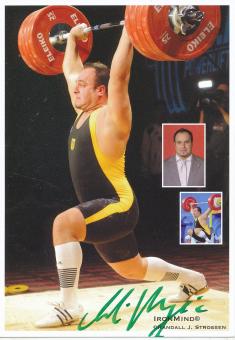 Almir Velagic  Gewichtheben  Autogrammkarte  original signiert 