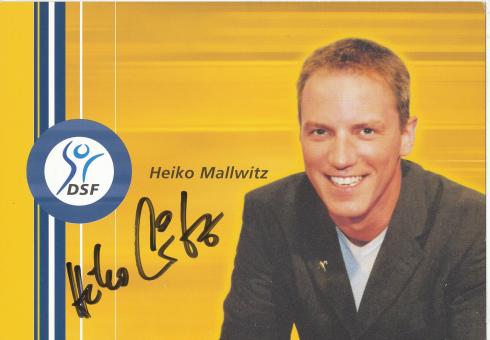 Heiko Mallwitz  DSF  TV Sender Autogrammkarte original signiert 