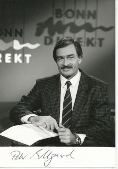 Peter Ellgard  ZDF  TV Sender Autogramm Foto original signiert 