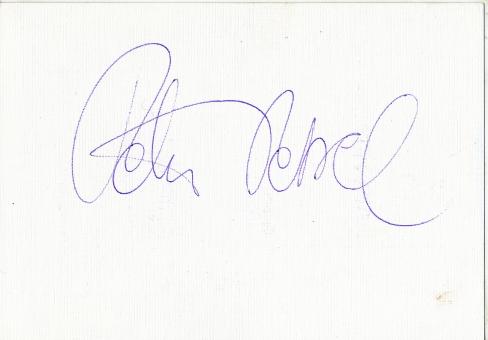 Peter Petrel  Musik Blanko Karte original signiert 