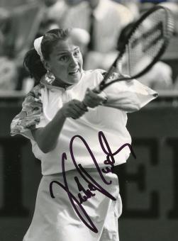 Heike Rusch  Tennis Autogramm Foto original signiert 