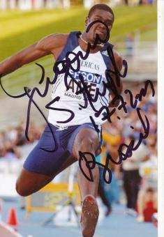 Jadel Gregorio  Brasilien  Leichtathletik  Autogramm Foto original signiert 