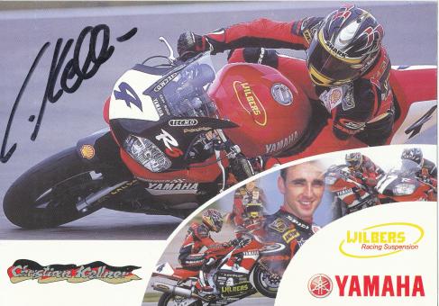 Christian Kellner   Motorrad  Autogrammkarte  original signiert 