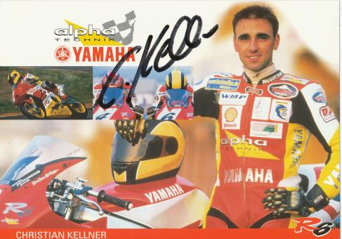 Christian Kellner   Motorrad  Autogrammkarte  original signiert 