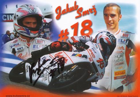 Jakub Smrz   Motorrad  Autogrammkarte  original signiert 