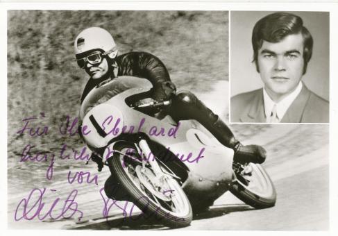 Dieter Braun   Motorrad  Autogrammkarte  original signiert 