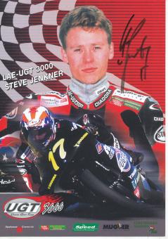 Steve Jenker  Motorrad  Autogrammkarte  original signiert 