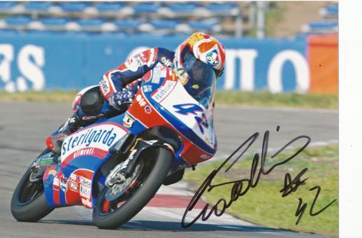 Gioele Pellino  Italien  Motorrad  Autogramm Foto original signiert 