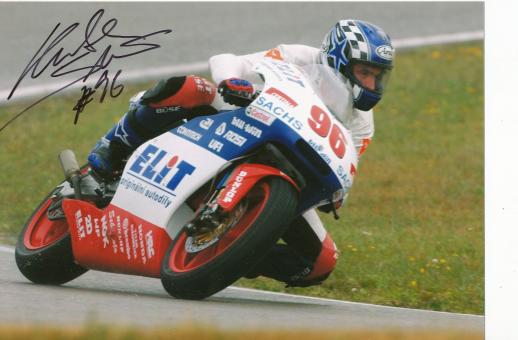 Jakub Smrz  Motorrad  Autogramm Foto original signiert 