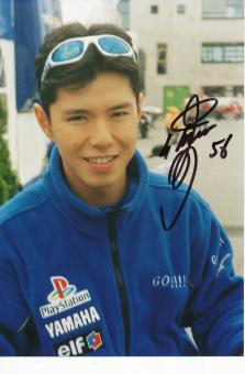 Shinya Nakano  Japan  Motorrad  Autogramm Foto original signiert 