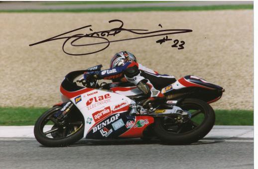 Gino Borsoi  Italien  Motorrad  Autogramm Foto original signiert 